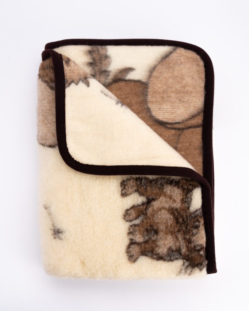 Bērnu viegla merino vilnas sedziņa BABY ELEPHANT