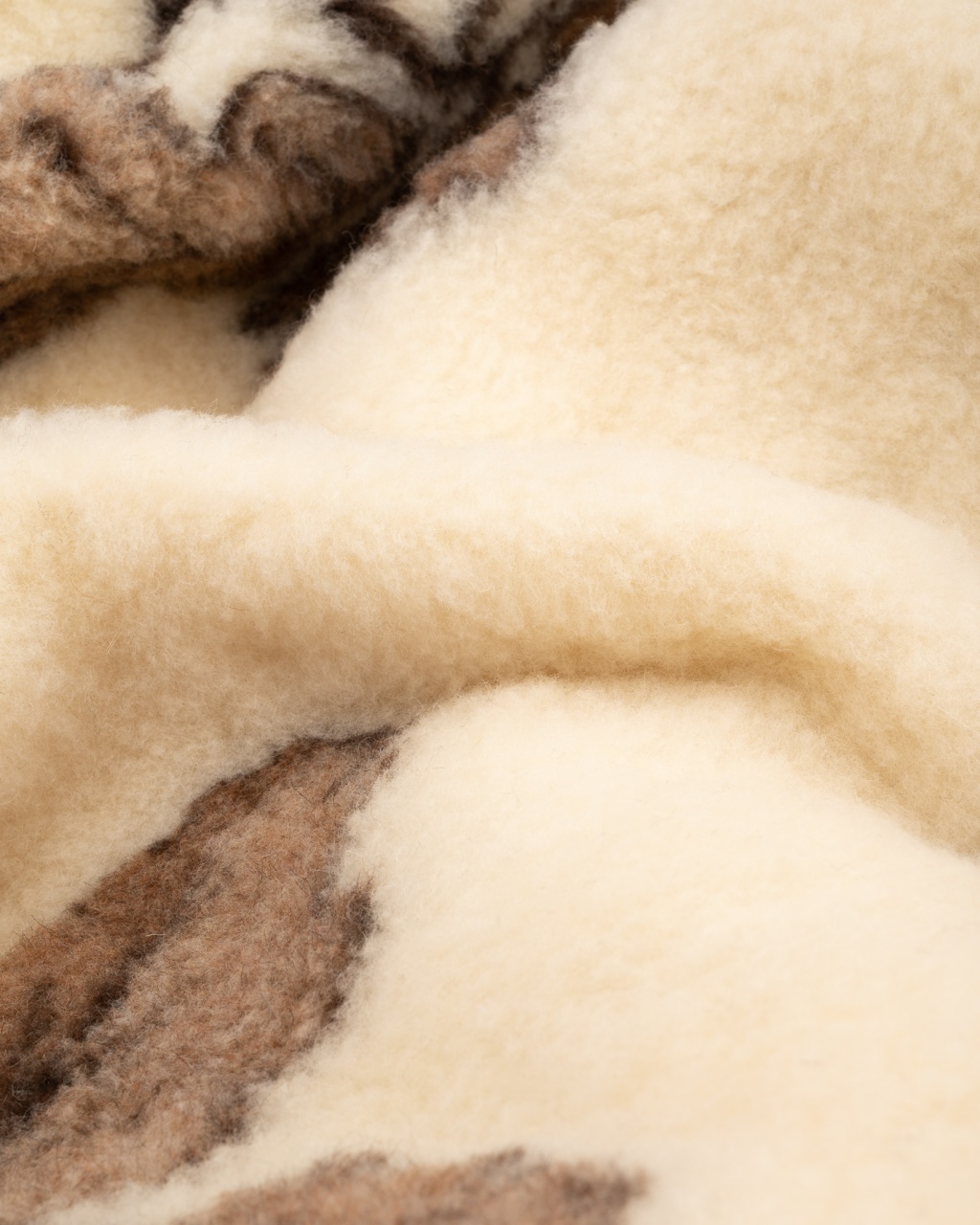 Dabīga 100% Merino vilnas viegla sega – rūtains OZOLS