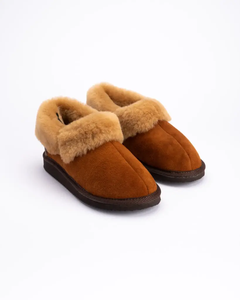 Woolland sieviešu īstas kažokādas ādas aitādas zābaki BRŪNI