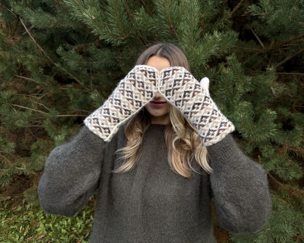 Sieviešu merino vilnas cimdi TRUFFELS