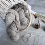 50% aitas 50% suņu vilna BRŪNA - 1kg