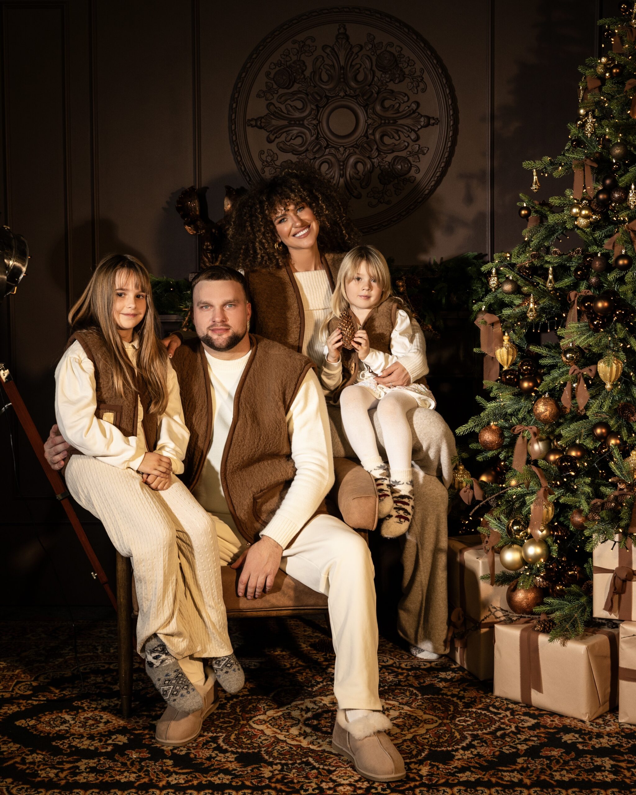 Kamieļu vilnas brūna veste