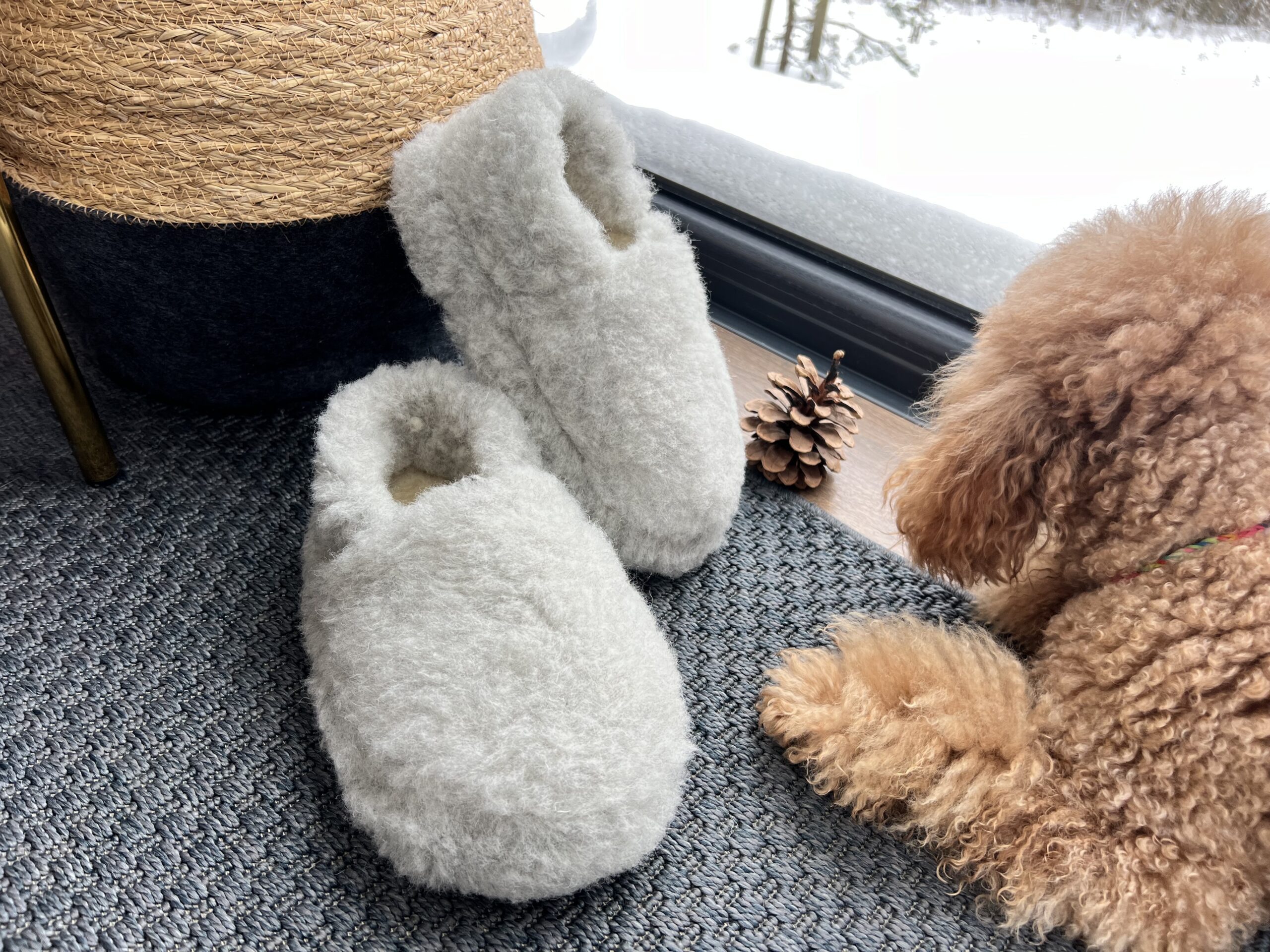 WoolLando dabīgās merino vilnas čības Pelnrušķīte