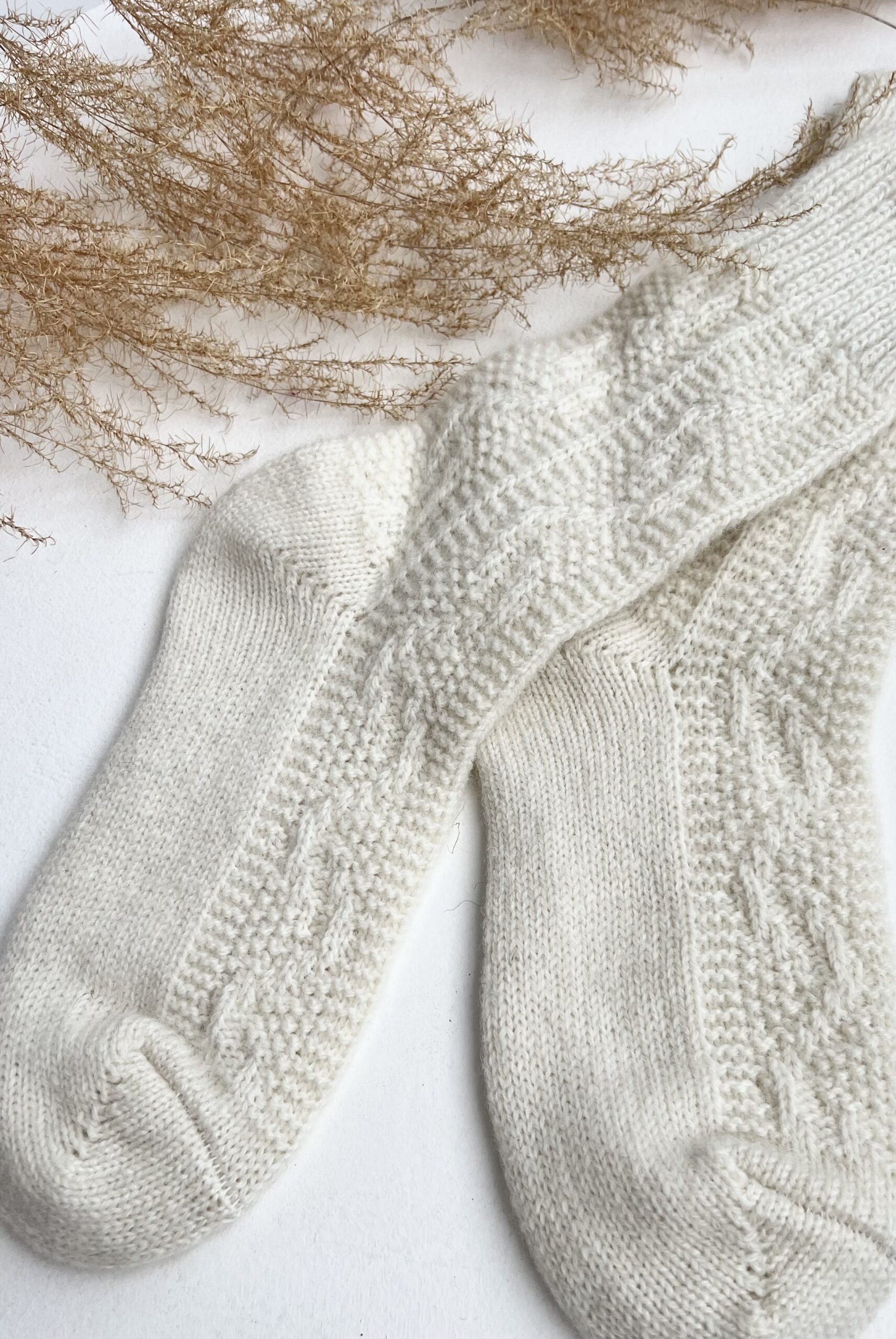 WoolLando Jaunzēlandes aitas vilnas zeķes SNOWY