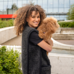 Merino vilnas veste melna 'UNISEX'