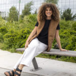 Kamieļu vilnas brūna veste