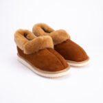 WoolLando sieviešu īstas kažokādas zamšādas zābaki