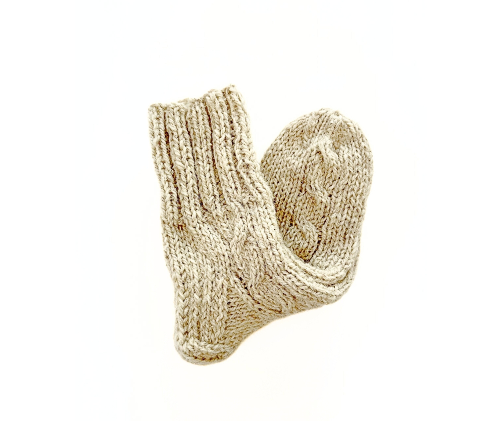 Dabiskas aitas - suņu vilnas zeķes HAND MADE SMILGA