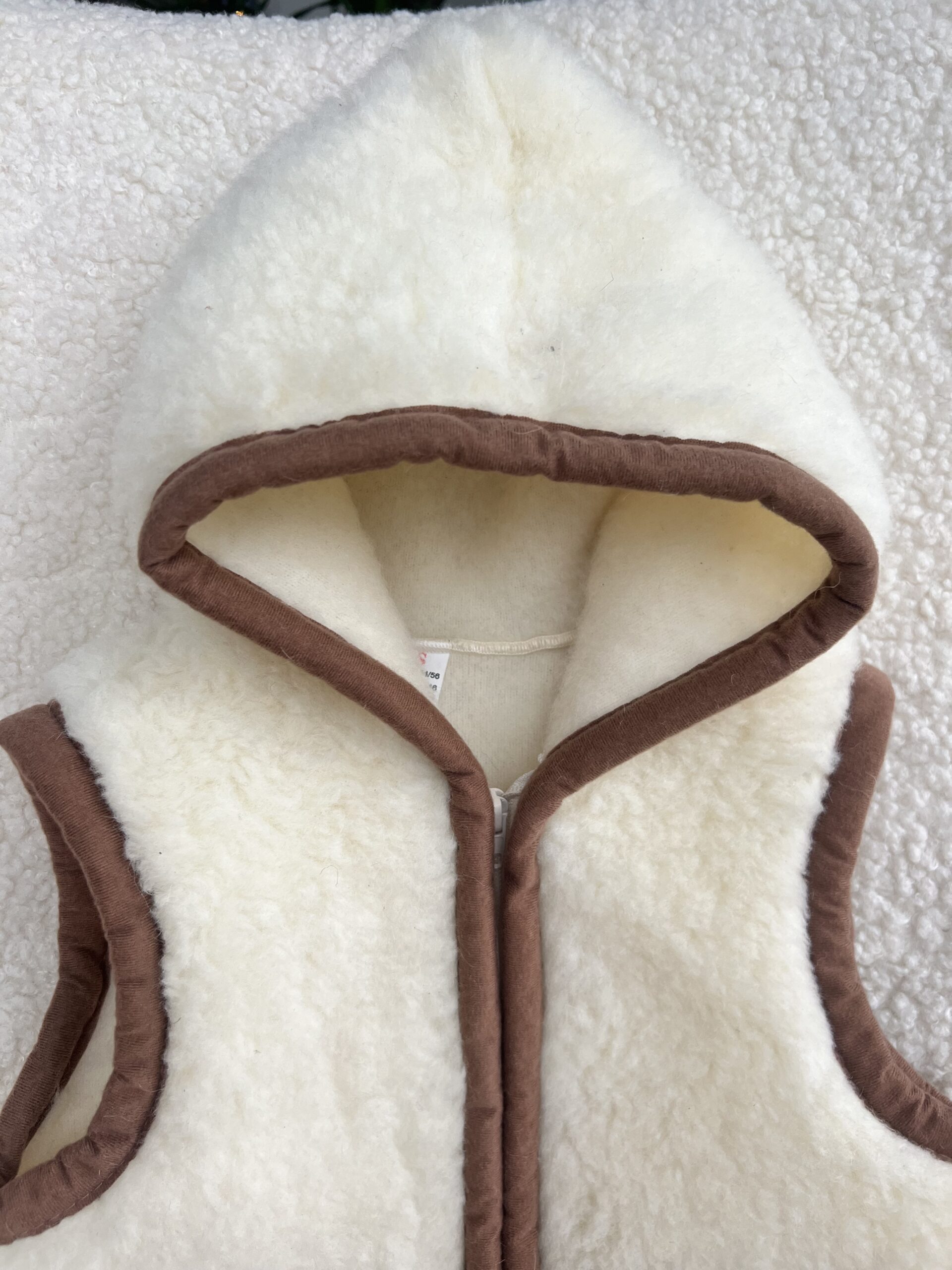 Bērnu merino vilnas veste