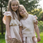 Muslina brūns kokvilnas komplekts FLUFF