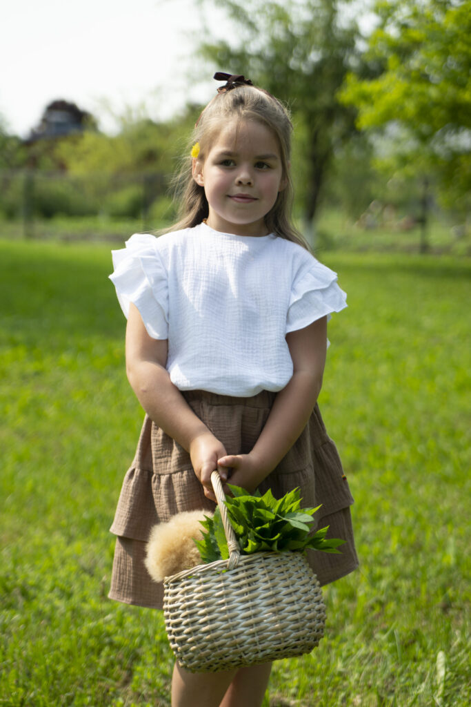 Muslīna kokvilnas tērps LITTLE NUT