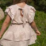 Muslina kokvilnas svārki PŪKAINI