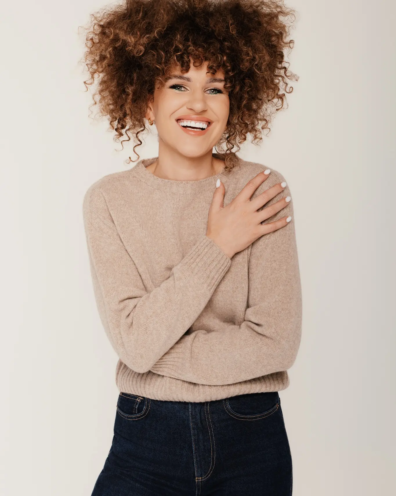 Sieviešu silts 100 % dabīgās vilnas džemperis NIDA