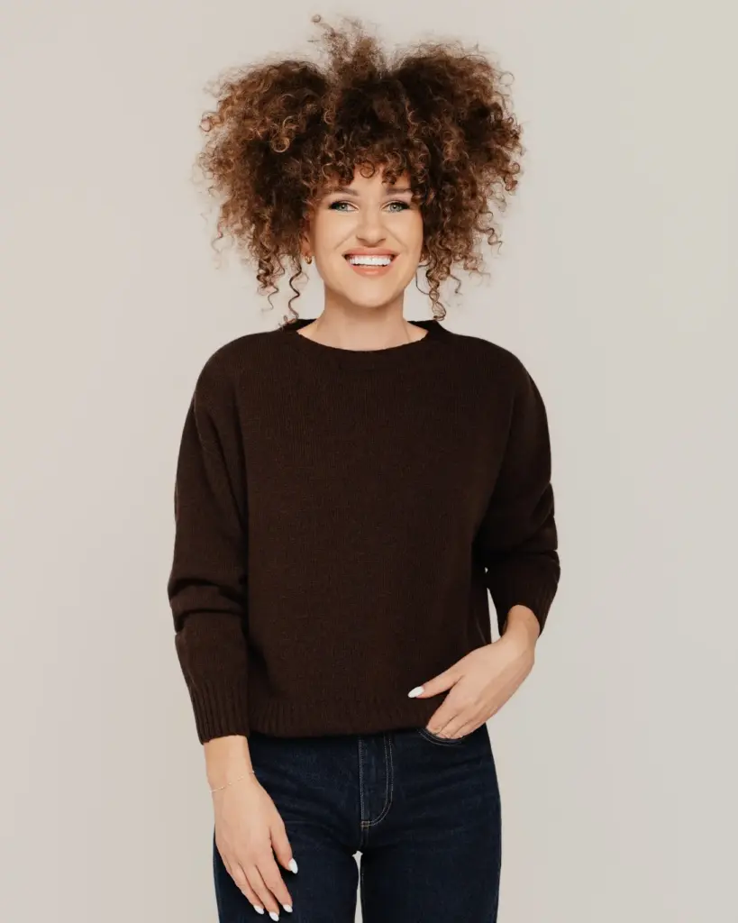 Sieviešu silts 100 % dabīgās vilnas džemperis PREILA