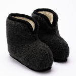 WoolLando dabīgās merino vilnas zābaciņi – čības SMILTIS