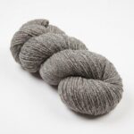 50% suņa vilna / 50% aitu vilnas dzija 1 kg – DARK GREY, WoolLando