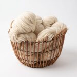60% Sibīrijas husky suņa vilna, 40% aitas vilna 1 kg – BALTA, WoolLando