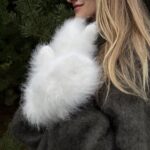 100% angorašķirnes truša vilnas PREMIUM cimdi – WoolLando