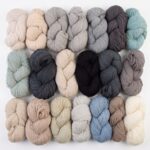 Dabisko krāsu aitu vilnas dzijas komplekts 10 kg, WoolLando