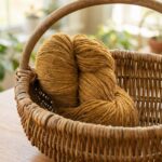 Aitu vilnas dzija 1 kg – MUSTARD BROWN, WoolLando