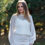 Bērnu moherasvilnas džemperis PERLAS