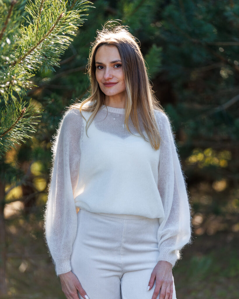 Bērnu moherasvilnas džemperis PERLAS