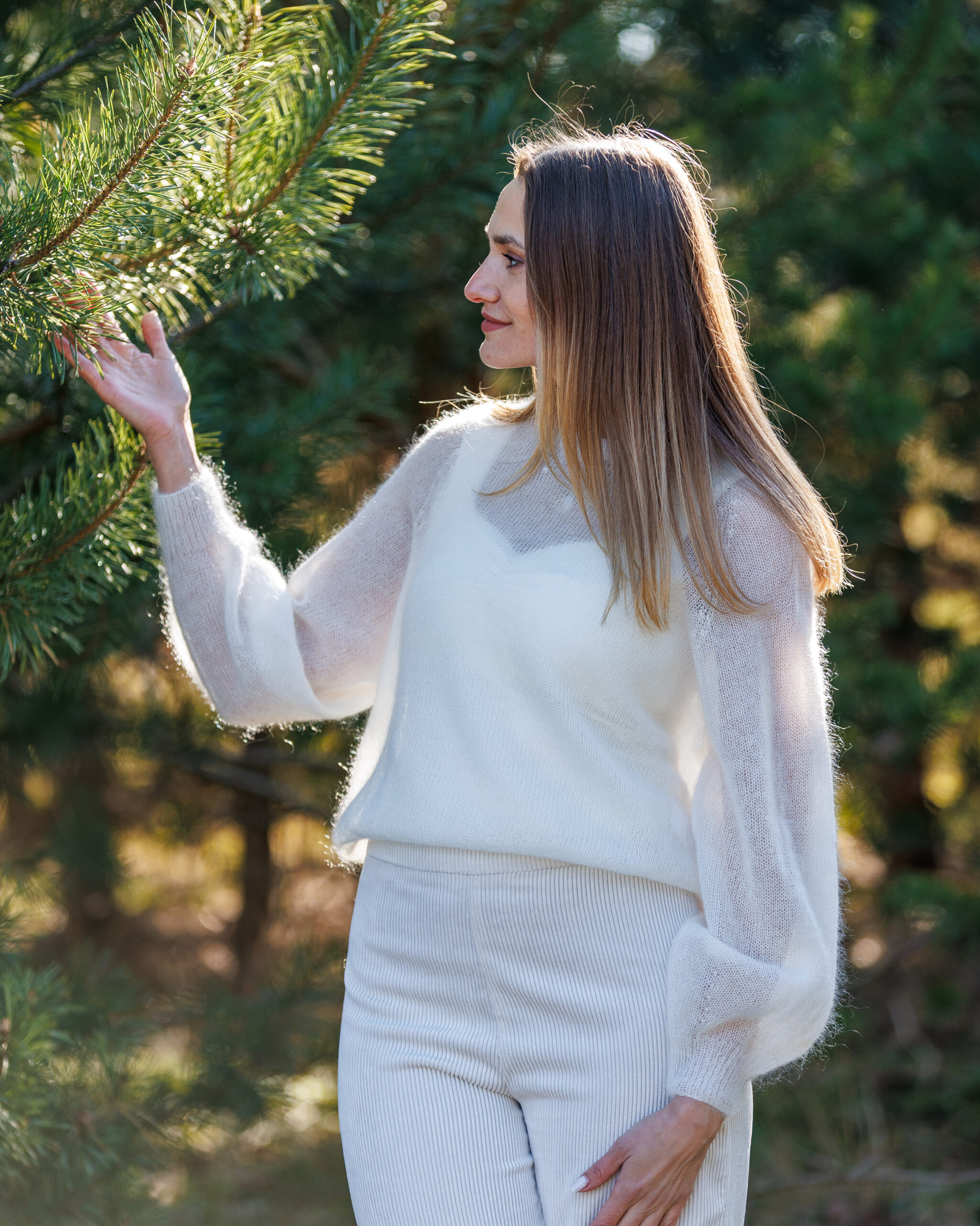 Bērnu moherasvilnas džemperis PERLAS