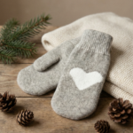 Bērnu vilnas dūraiņi HEART, WoolLando