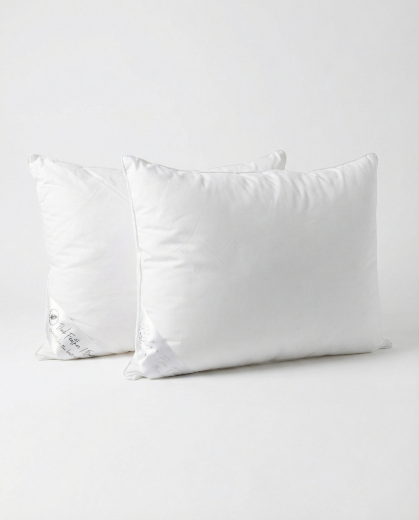 Ergonomisks pūku un spalvu spilvens, WoolLando