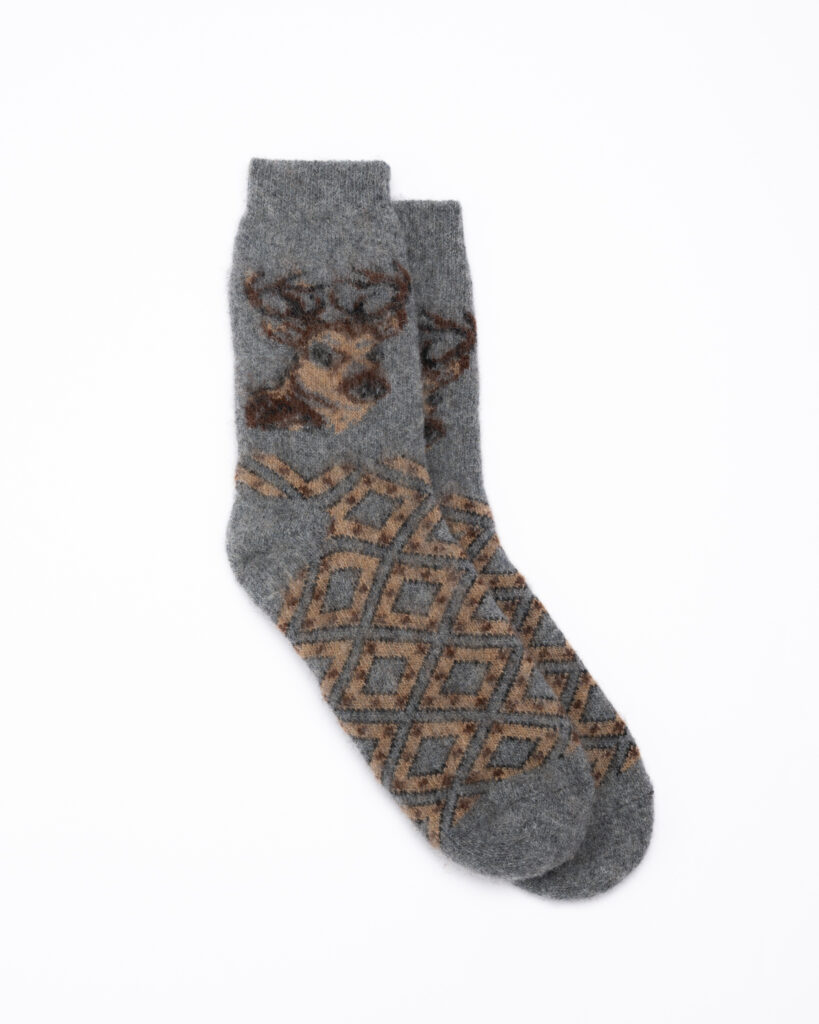 Merīnovilnas zeķes DARK DEER, WoolLando