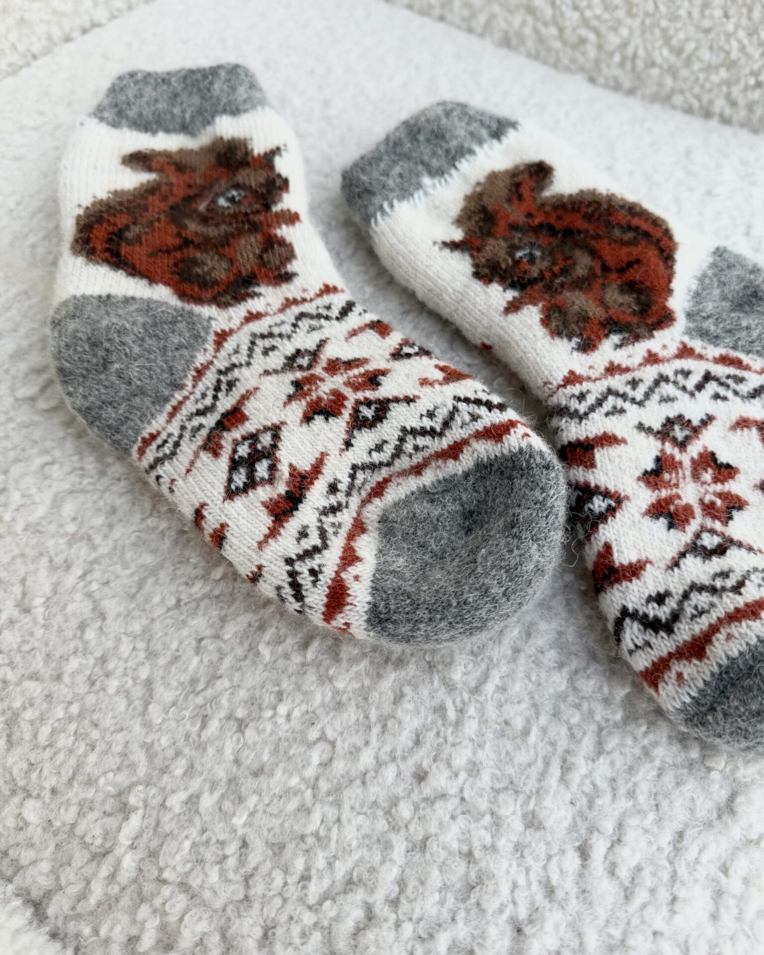 Bērnu merīnovilnas zeķes VOVERYTĖ, WoolLando