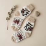 Bērnu merīnovilnas zeķes MEŠKĖNAS, WoolLando