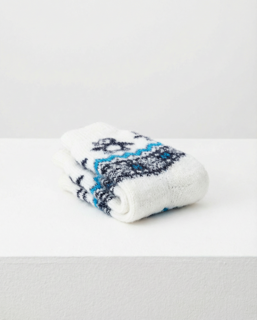 Bērnu merīnvilnas zeķes PINGVĪNS, WoolLando