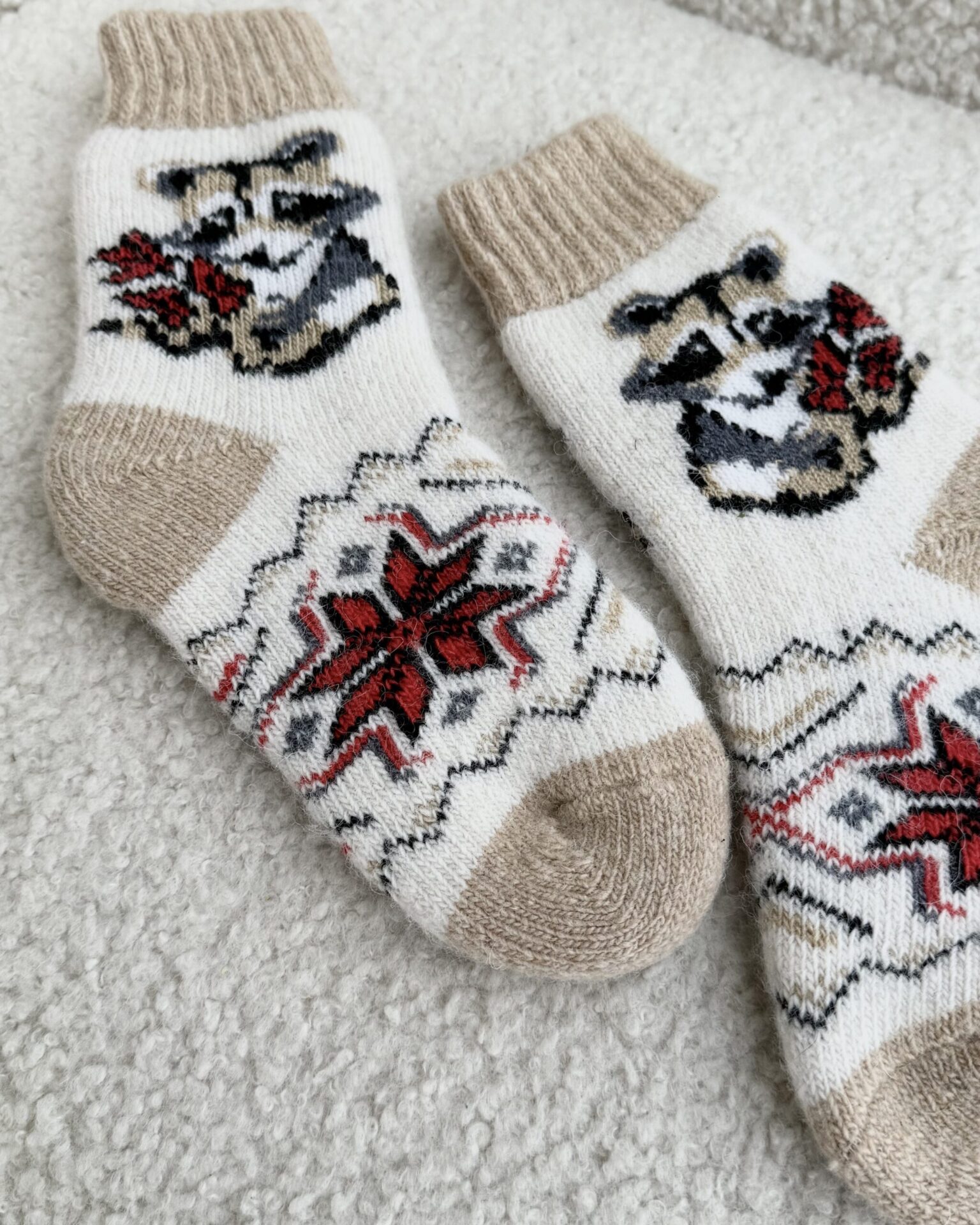 Bērnu merīnovilnas zeķes MEŠKĖNAS, WoolLando