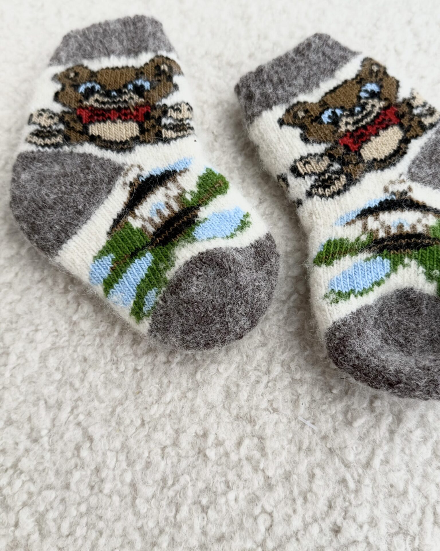 Bērnu merīnovilnas zeķes BARNIS, WoolLando