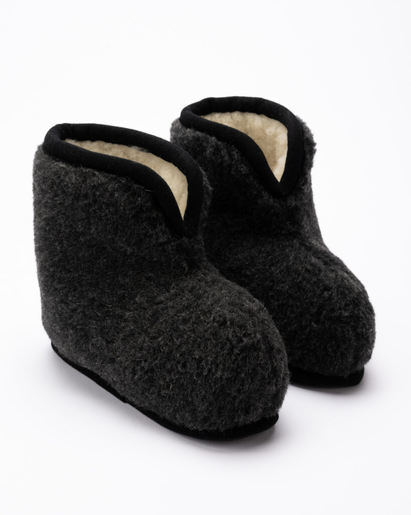 Merīnovilnas potītes čības ŠERKŠNAS, WoolLando