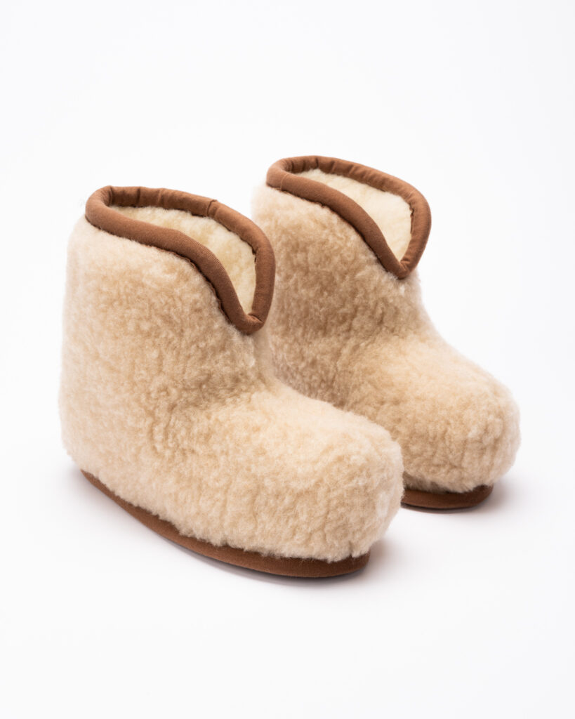 Merīnovilnas potītes čības SMILTĖ, WoolLando