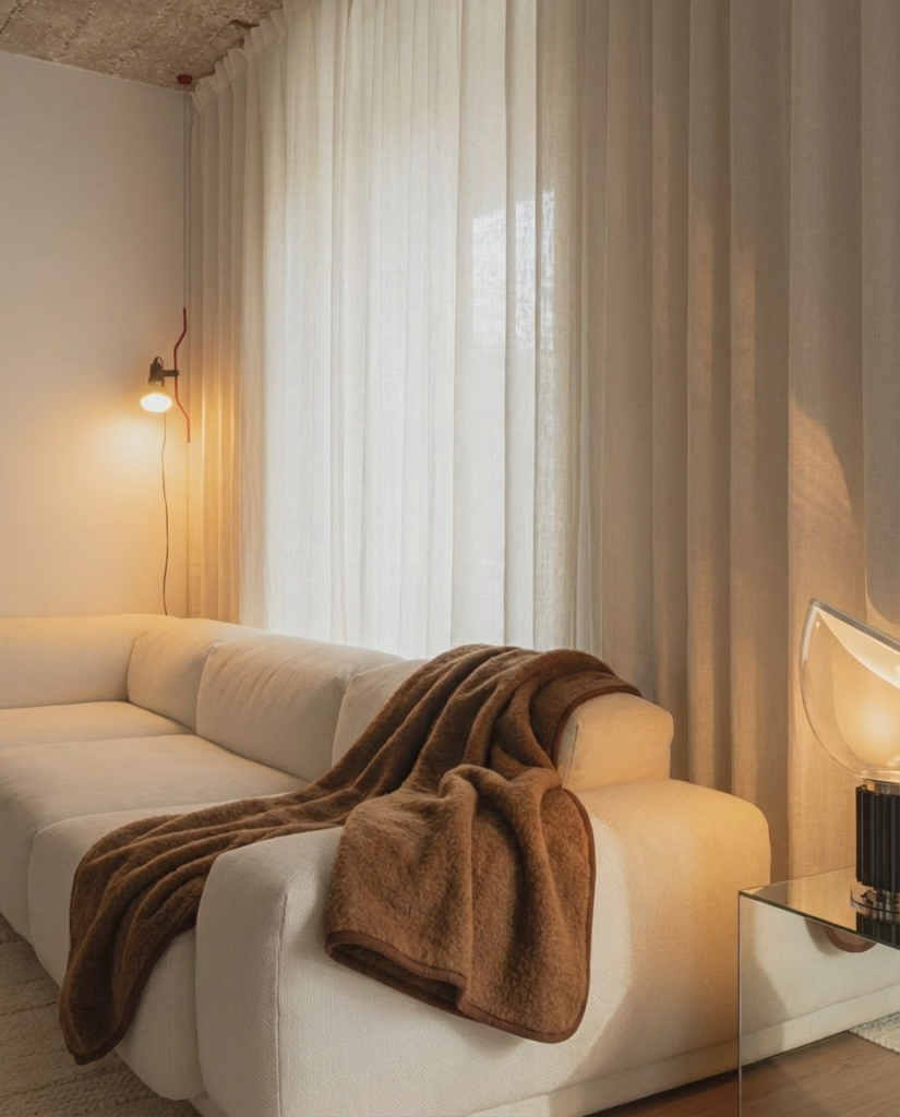 Viegls kamieļvilnas pārklājs-pleds, WoolLando