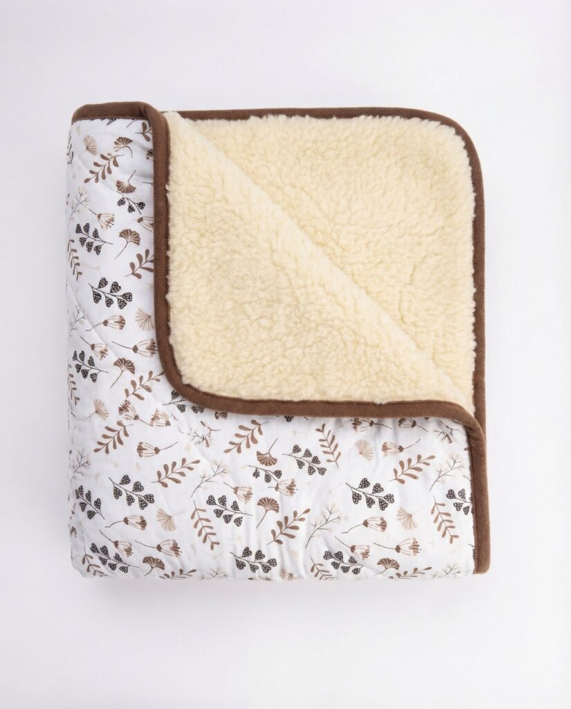 Merīnovilnas sega PŪKĖ, WoolLando