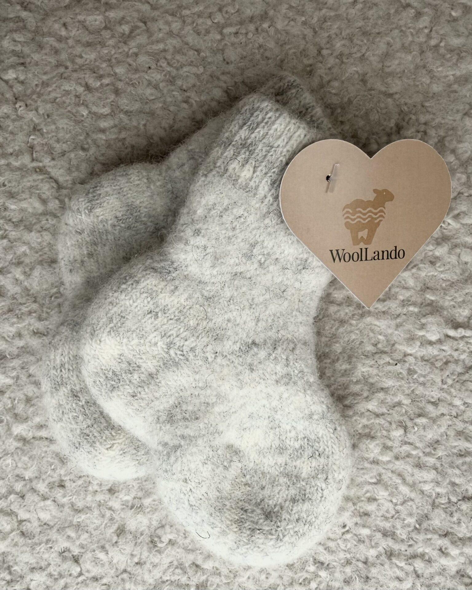 Bērnu merīnovilnas zeķes FLUFF, WoolLando
