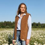 Kamieļvilnas veste AJA "unisex", WoolLando