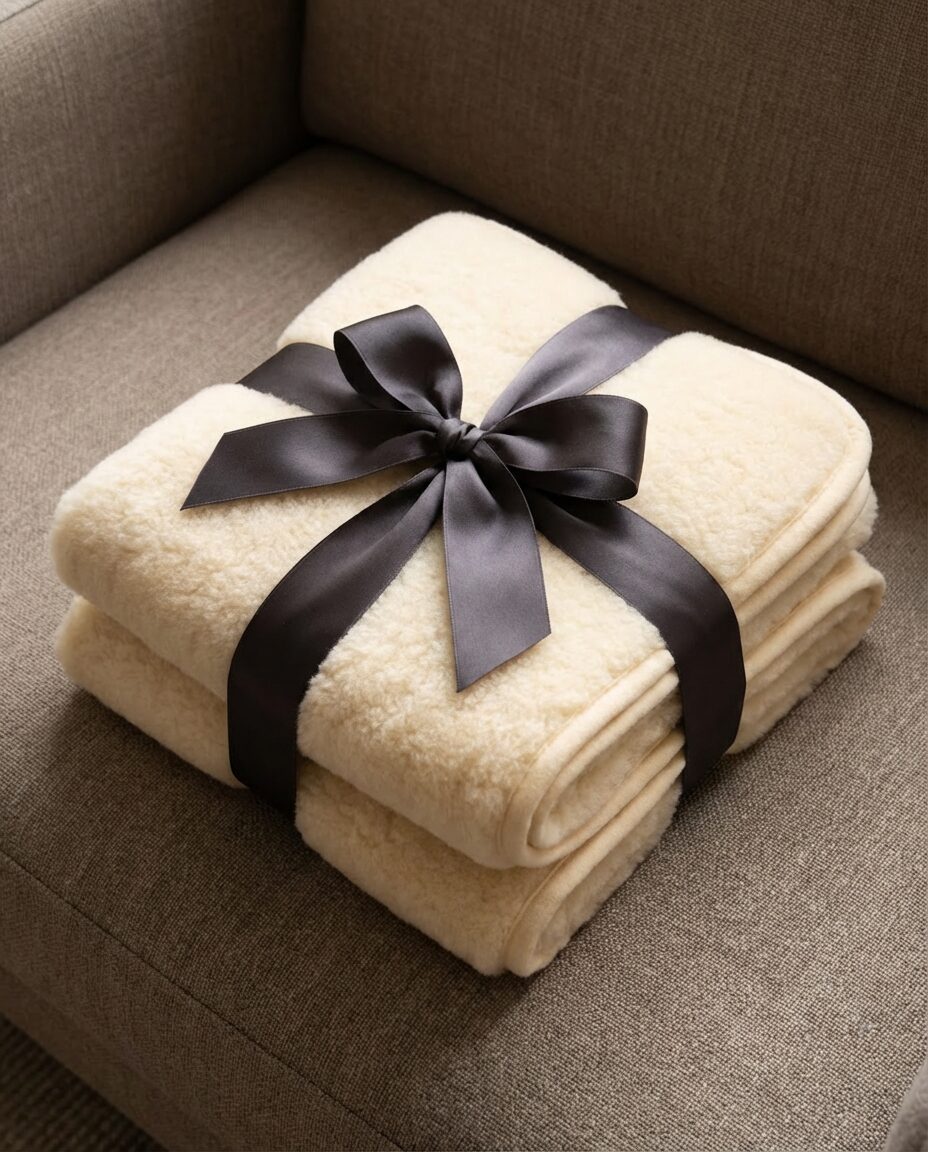 Bērnu 100% merīnovilnas viegls pārklājs-pleds, WoolLando