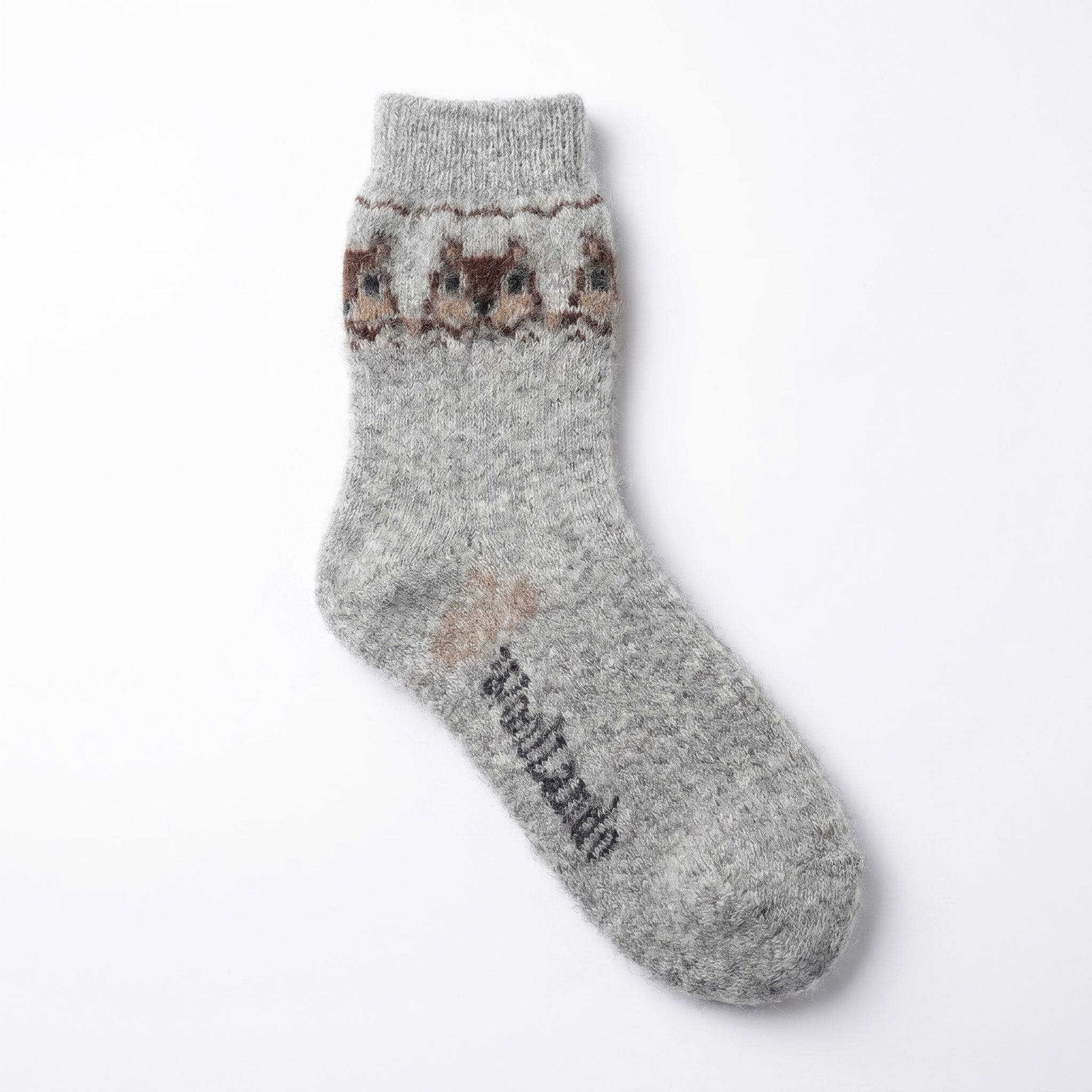 Merino vilnas zeķes SQUIRREL, WoolLando