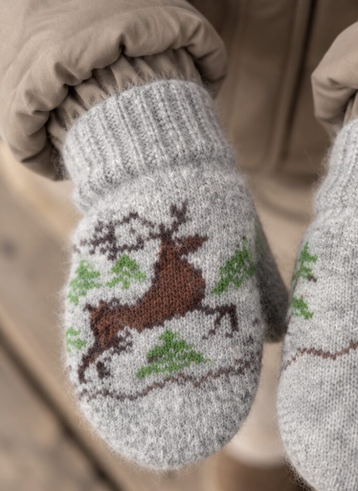 Bērnu vilnas dūraiņi RUDOLPH, WoolLando