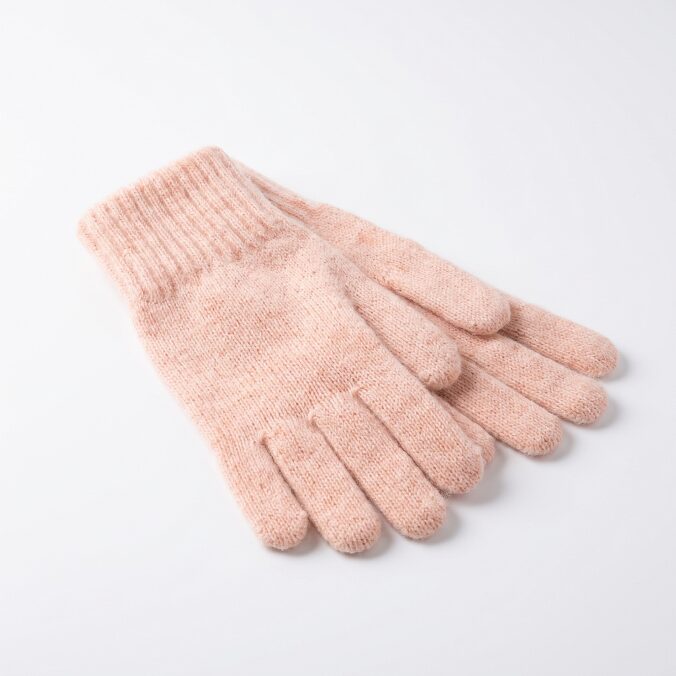 Sieviešu merīnovilnas pirkstaiņi PINK, WoolLando